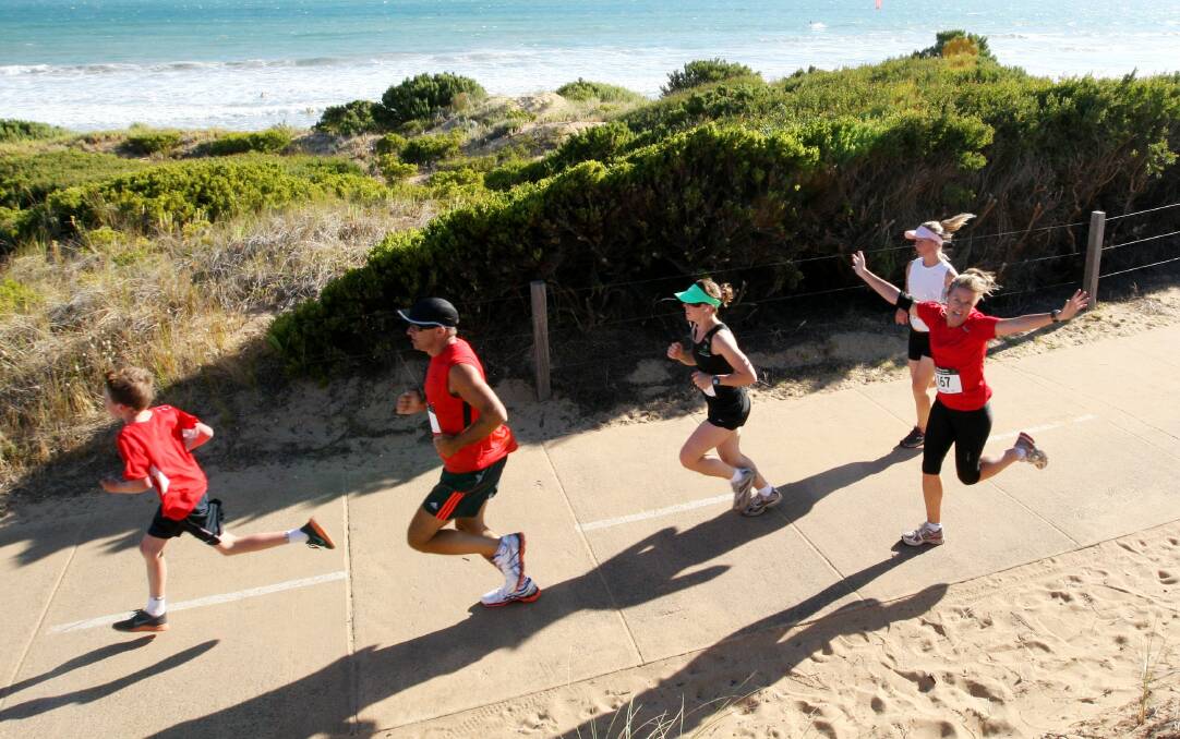 A record 229 runners took part in the latest 4.6-kilometre summer series fun run, which started and finished at Flagstaff Hill.