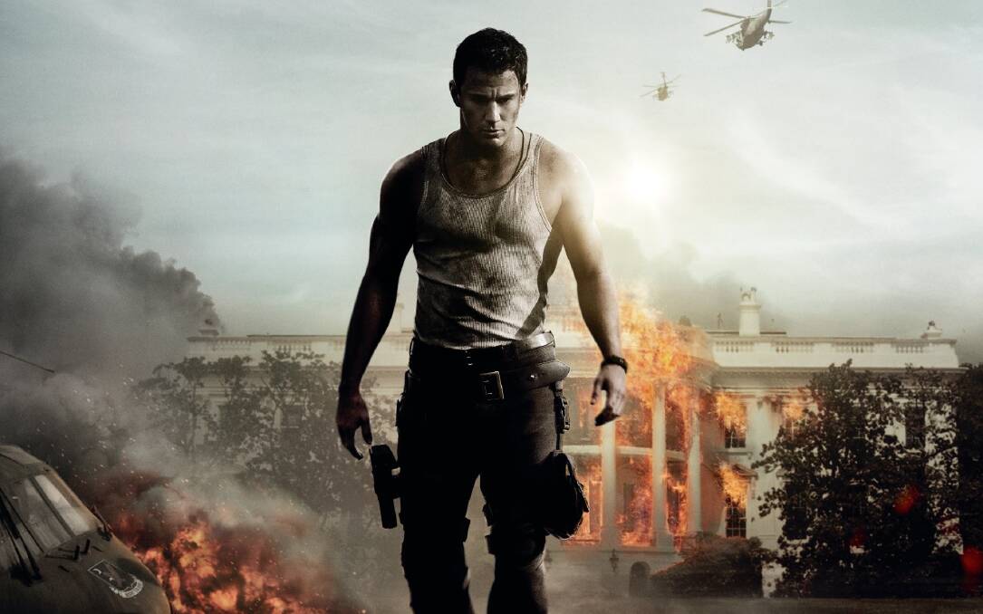 Channing Tatum is the "flawed" hero of White House Down.