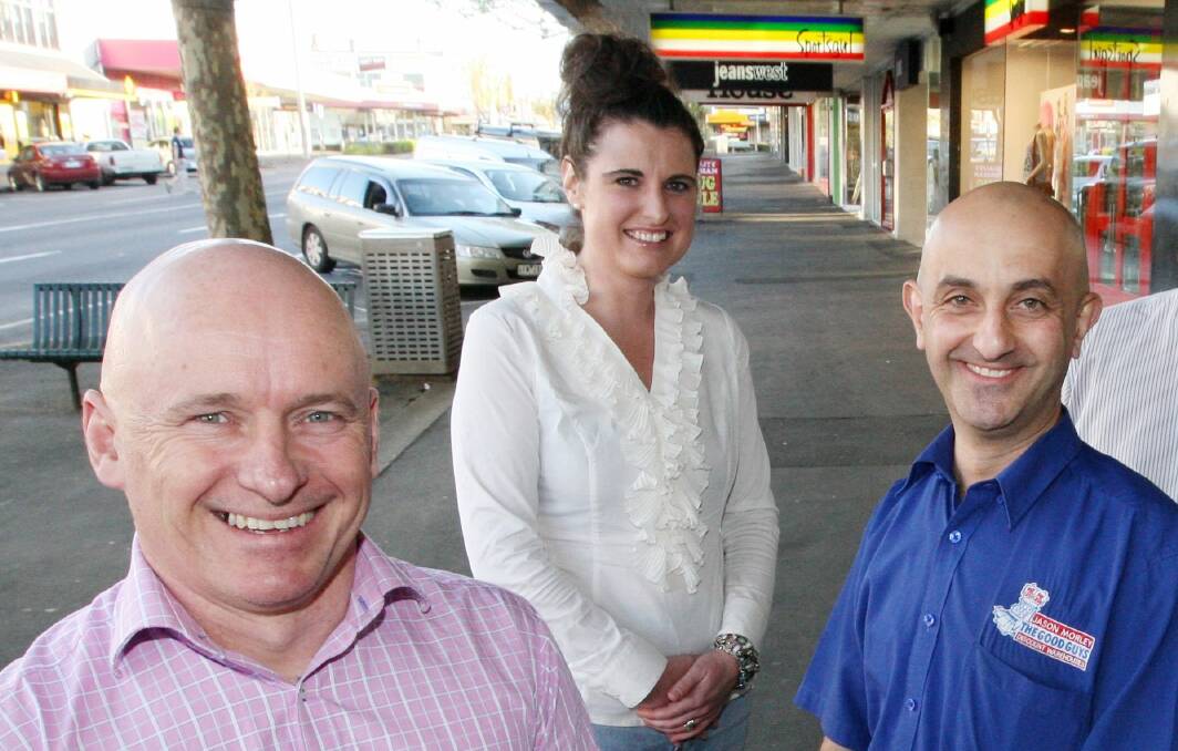Peter Hulin, Jennifer Lowe and Peter Sycopoulis, pictured as candidates just weeks before Wilma-gate came to light.